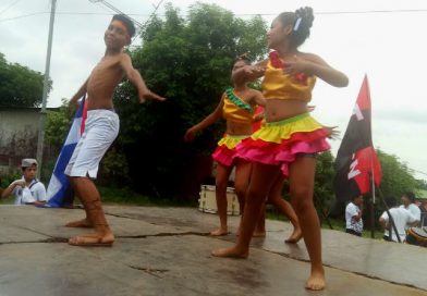 Pobladores del Barrio Carlos Fonseca Amador celebran 32 anos de fundación