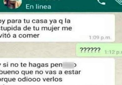 Error monumental: Se equivoca de chat y le confiesa a su amiga que se acuesta con su marido