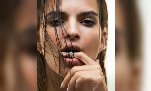 Filtran fotos de Emily Ratajkowski filmando en Italia