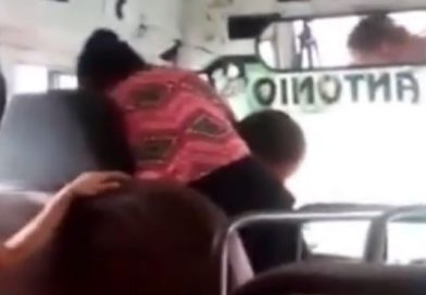 Busero es agredido por mujer en nuevo escándalo amoroso