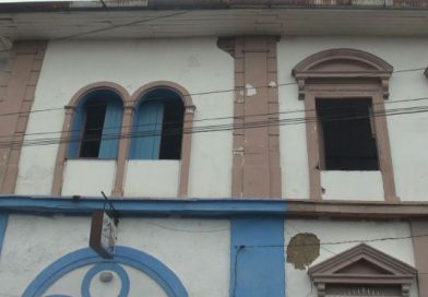 Evalúan paredes de centro histórico en riesgo de colapsar