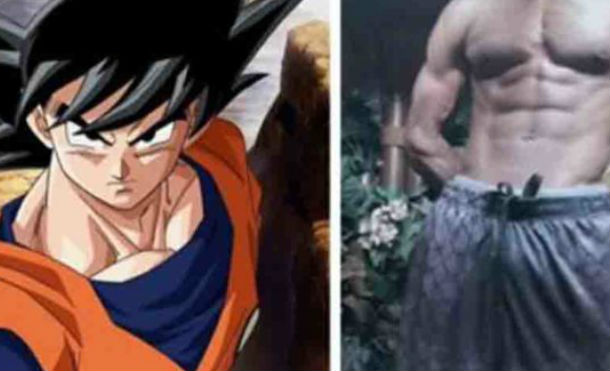 Le dicen el “Gokú negro” por su parecido con el famoso personaje. Espera a que veas su pelo