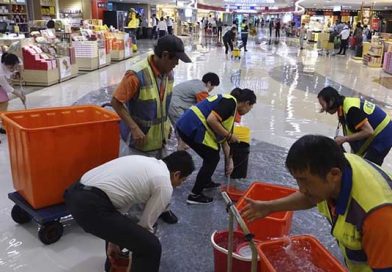 Fuertes lluvias azotan Taiwán