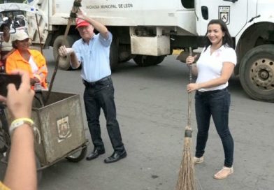 León: Alcaldía y sector privado realizan acciones por la madre tierra