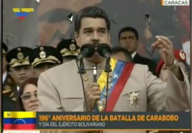 Presidente Maduro denuncia plan para justificar intervención en Venezuela