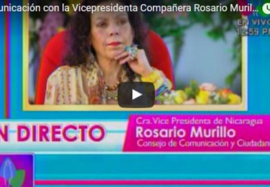 Comunicación con la Vicepresidenta Compañera Rosario Murillo 14 Junio 2017