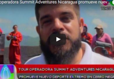 Tour operadora Summit Adventures Nicaragua promueve nuevo deporte extremo en Cerro Negro