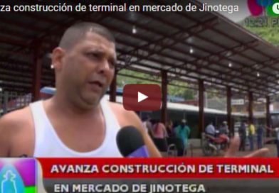 Avanza construcción de terminal en mercado de Jinotega