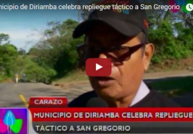 Municipio de Diriamba celebra repliegue táctico a San Gregorio
