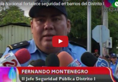 Policía Nacional fortalece seguridad en barrios del Distrito I