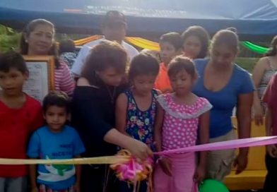 Nindirí: Inauguran cancha multiusos en "El Portillo"