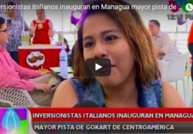 Inversionistas italianos inauguran en Managua mayor pista de gokart de Centroamérica