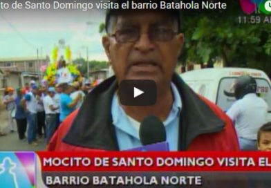 Mocito de Santo Domingo visita el barrio Batahola Norte