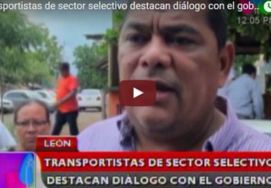 Transportistas de sector selectivo destacan diálogo con el gobierno