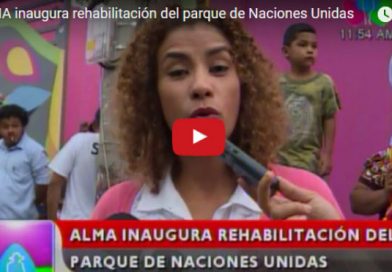 ALMA inaugura rehabilitación del parque de Naciones Unidas