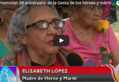Conmemoran 38 aniversario de la Gesta de los héroes y mártires de Batahola
