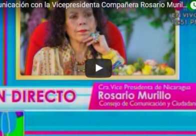Comunicación con la Vicepresidenta Compañera Rosario Murillo 19 Junio 2017