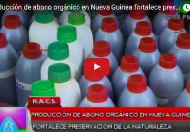Producción de abono orgánico en Nueva Guinea fortalece preservación de la naturaleza
