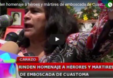Rinden homenaje a héroes y mártires de emboscada de Cuastoma