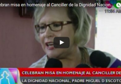 Celebran misa en homenaje al Canciller de la Dignidad Nacional, Padre Miguel D Escoto