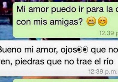 WhatsApp: quería ir a la discoteca, pero no creerás lo que le dijo su pareja