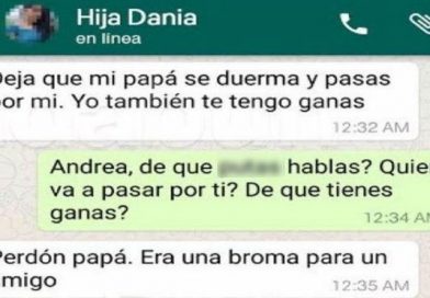 Descubre "por error" que su hija tendrá intimidad y le dice esto
