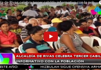 Alcaldía de Rivas celebra tercer cabildo informativo con la población