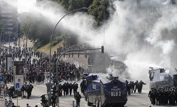 Alemania pide ayuda de la Unión Europea para lidiar con protestas al G20