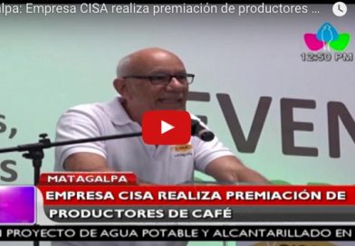 Matagalpa: Empresa CISA realiza premiación de productores de café