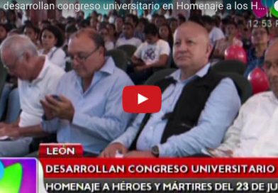 León: desarrollan congreso universitario en Homenaje a los Héroes y Mártires del 23 de julio
