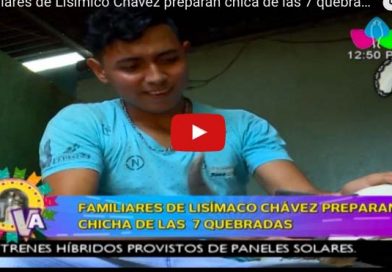 Familiares de Lisímico Chávez preparan chica de las 7 quebradas