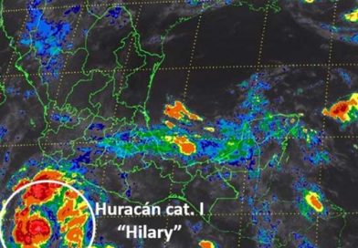 Huracán Hilary provoca tormentas en México