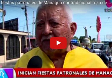 Inician fiestas patronales de Managua contradicional roza de camino