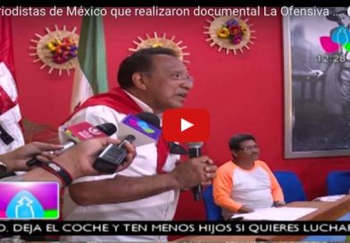 Periodistas de México que realizaron documental La Ofensiva Final visitan Masaya y Granada