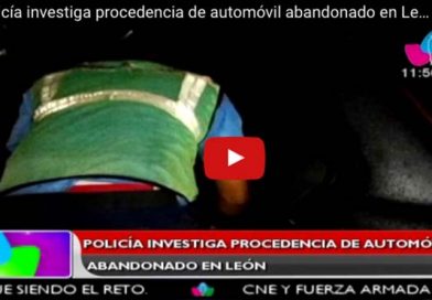Policía investiga procedencia de automóvil abandonado en León