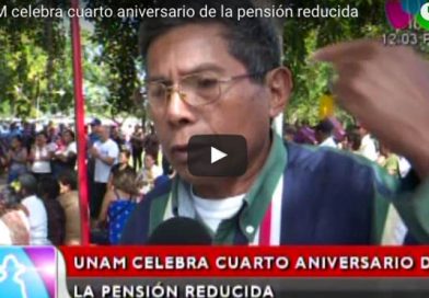 UNAM celebra cuarto aniversario de la pensión reducida