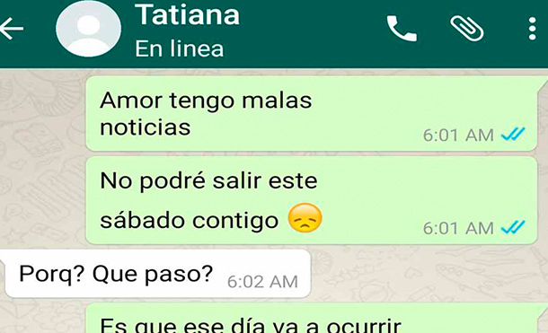 WhatsApp: prefiere ver Dragon Ball Super a salir con su novia y ella le dice esto