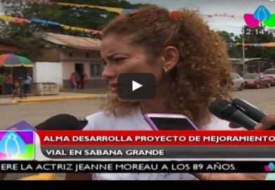 ALMA desarrolla proyecto de mejoramiento vial en Sabana Grande