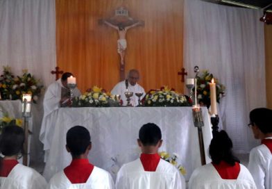 Cardenal Brenes consagra capilla Sor María Romero en Masatepe