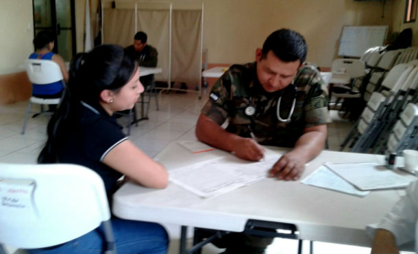 Brigada médica del Hospital Militar brinda consultas en Matagalpa