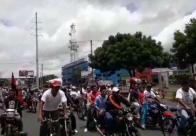 Más de 600 ciclistas de Masaya entran a Managua