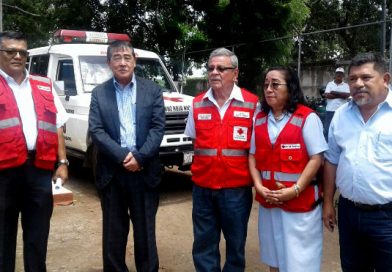 Japón entrega una ambulancia nueva al pueblo de Juigalpa