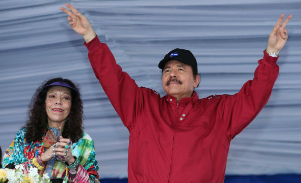 Comandante Daniel y Compañera Rosario conmemoran el Repliegue Táctico a Masaya