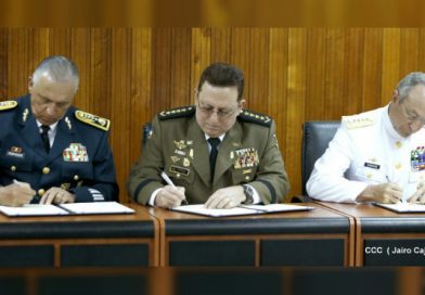 Ejército de Nicaragua firma memorándum de entendimiento con Fuerzas Armadas de México