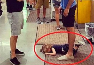 hija de actor hizo pataleta en público y él tuvo una increíble reacción