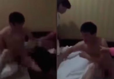 Esposo infiel es descubierto teniendo sexo con su amante y reciben brutal paliza