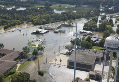 Inundación sin precedentes en Illinois