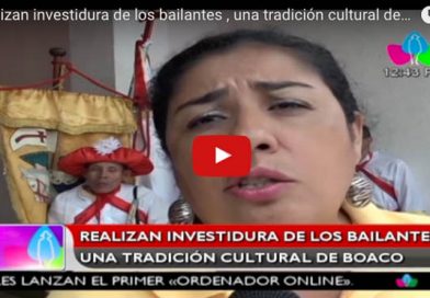 Realizan investidura de los bailantes , una tradición cultural de Boaco