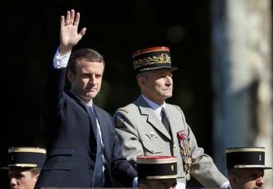 Dimite jefe de Estado mayor francés tras conflicto con Macron