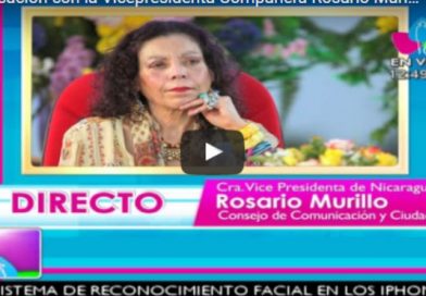 Comunicación con la Vicepresidenta Compañera Rosario Murillo: 11 Julio 2017